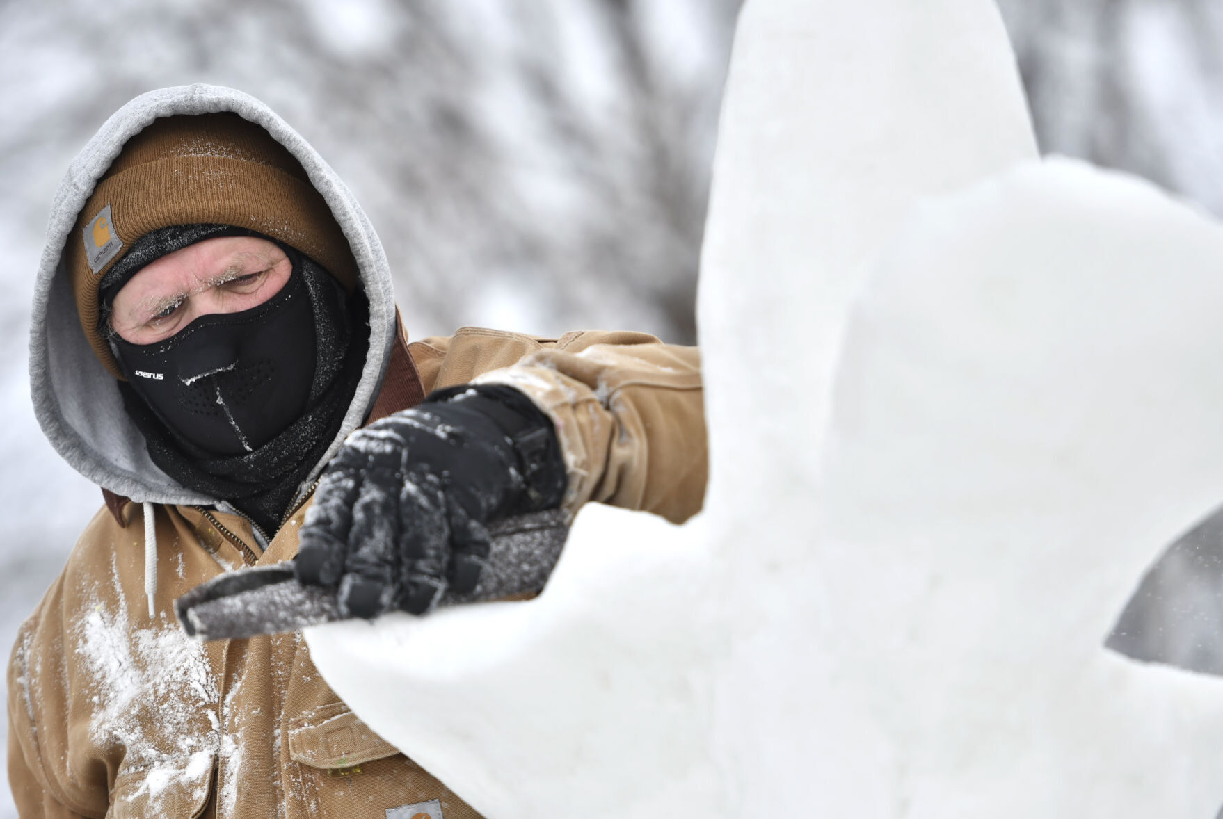 WINTERFEST SNOW SCULPTURES